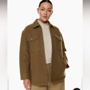Aritzia Wilfred Heartland Shirt Jacket